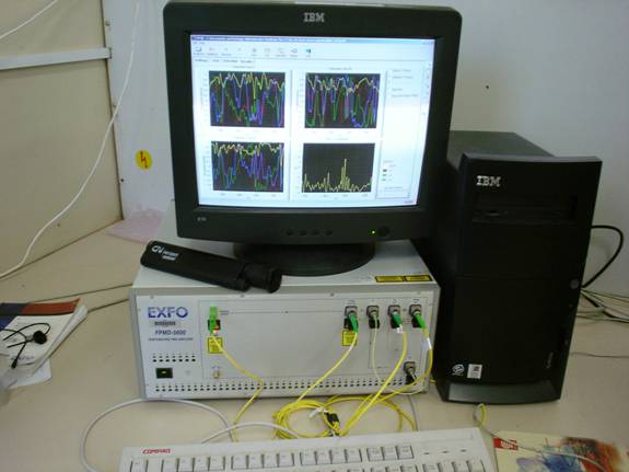 EXFO femtosecond PMD measurement system (GPSA method)